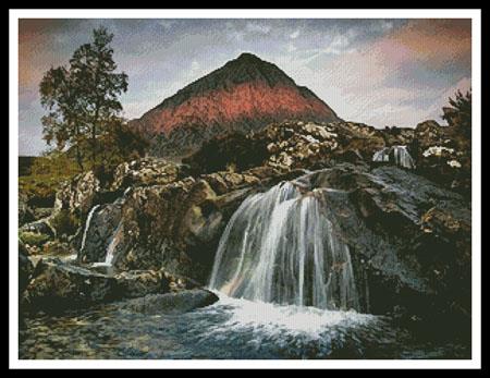 First Light On The Buachaille - Artecy Cross Stitch