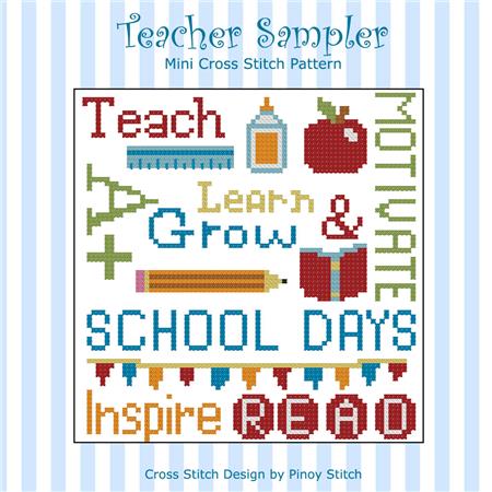 Teacher Sampler - PinoyStitch