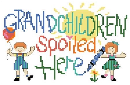 Grandchildren Spoiled Here - Kooler Design Studio