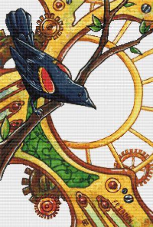 Clockwork Blackbird by Beth Zyglowicz - Paine Free Crafts