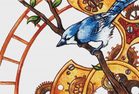 Clockwork Jay by Beth Zyglowicz - Paine Free Crafts