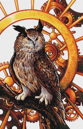 Clockwork Owl by Beth Zyglowicz - Paine Free Crafts