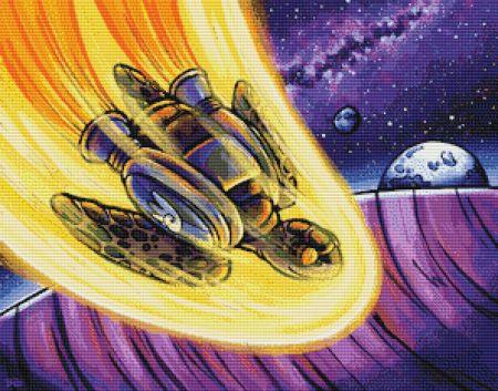 Space Turtle Prepares For Landing by Beth Zyglowicz - Paine Free Crafts
