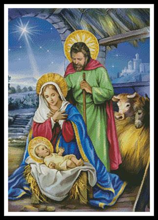 Nativity Scene - Artecy Cross Stitch