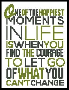 Inspirational Quote 3 - Artecy Cross Stitch