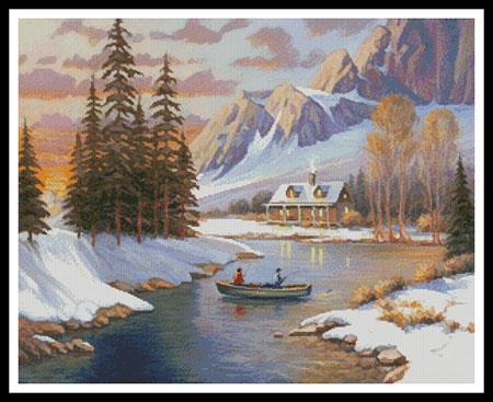 Last Catch Of The Season - Artecy Cross Stitch