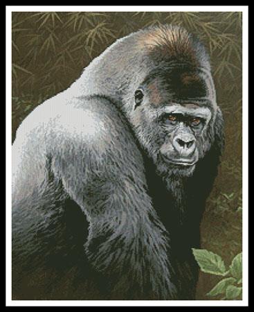 Great Ape (Crop) - Artecy Cross Stitch