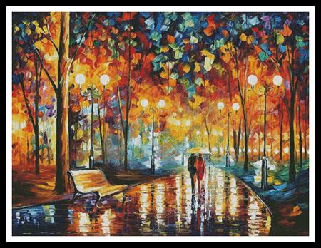 Rain's Rustle (Large) - Artecy Cross Stitch
