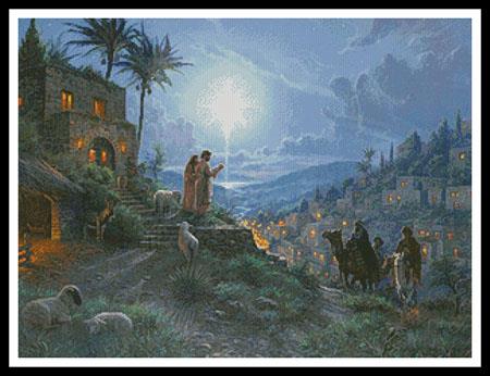 The Light Of The World Painting - Artecy Cross Stitch