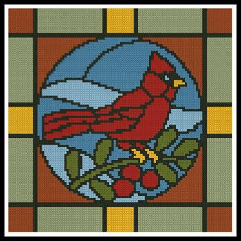Stained Glass Square 1 - Artecy Cross Stitch