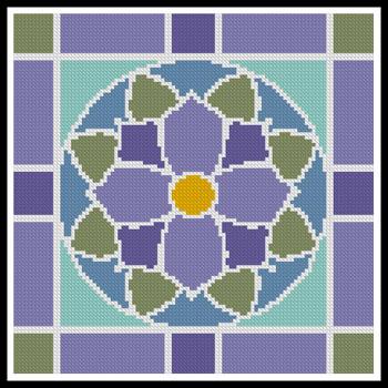 Stained Glass Square 2 - Artecy Cross Stitch