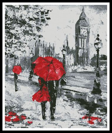 London Abstract (Crop) - Artecy Cross Stitch