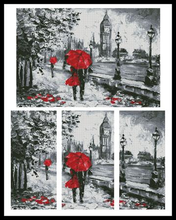 London Abstract (Large) - Artecy Cross Stitch
