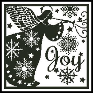Snowflake Angel Silhouette - Artecy Cross Stitch
