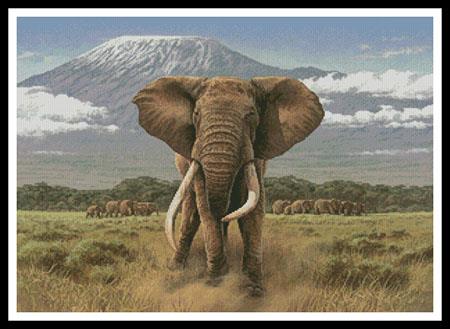 African Giants - Artecy Cross Stitch