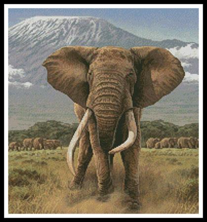 African Giants (Crop) - Artecy Cross Stitch