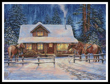 Winter's Oasis - Artecy Cross Stitch