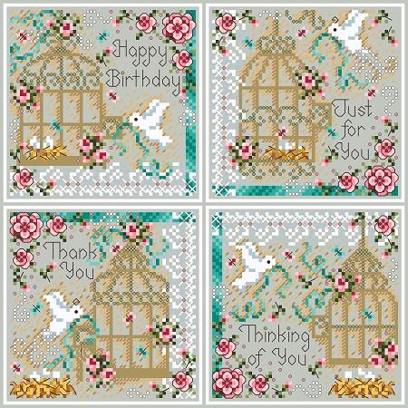 Birdcage Cards - Shannon Christine Designs