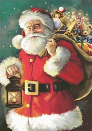 Santa's Bag Of Toys - Charting Creations