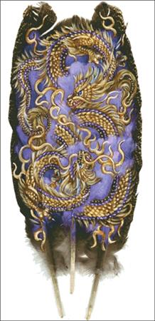 Golden Eastern Dragons - Charting Creations