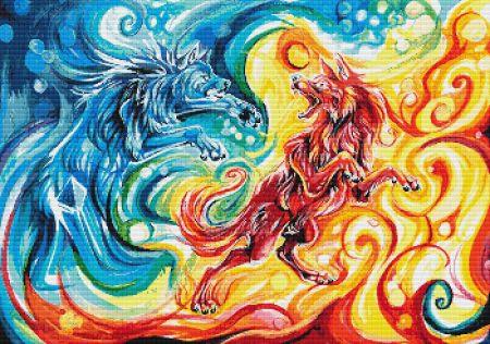 Fire And Ice by Katy Lipscomb - Paine Free Crafts