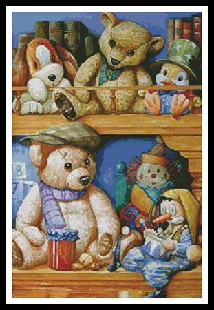 Teddies And Friends - Artecy Cross Stitch
