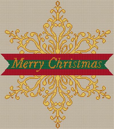 Christmas Snowflake - Artists Alley