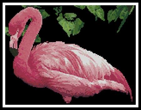 Pink Flamingo 2 - Artecy Cross Stitch