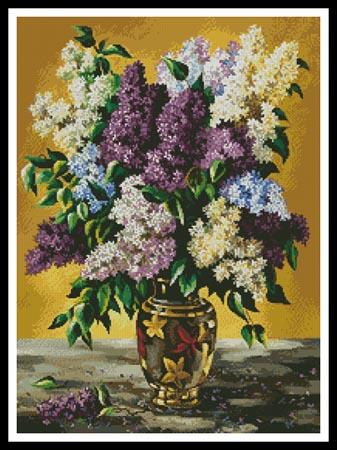 Lilac Bouquet - Artecy Cross Stitch