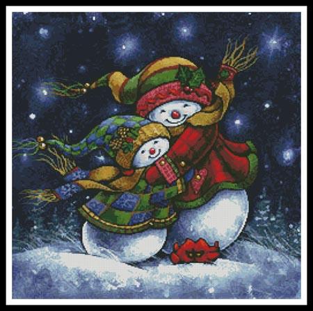 A Winter Hug - Artecy Cross Stitch