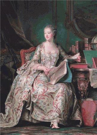 Jeanne Antoinette Poisson - X Squared Cross Stitch