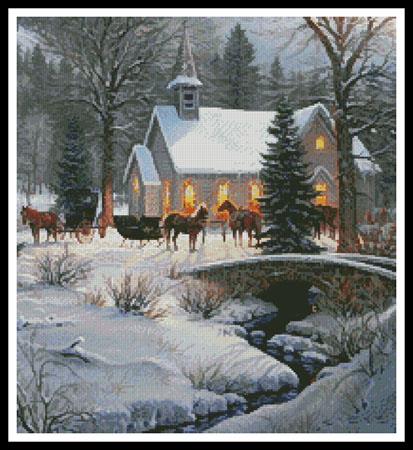 Evening Prayers (Crop) - Artecy Cross Stitch
