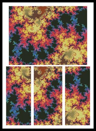 Fractal Abstract 2 (Large) - Artecy Cross Stitch