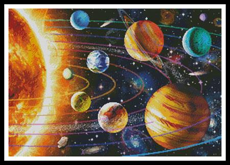 New Solar System - Artecy Cross Stitch
