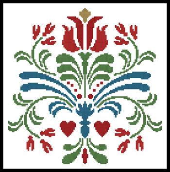 Rosemaling 3 - Artecy Cross Stitch