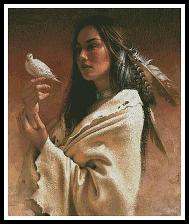 Peace (Large - Crop) - Artecy Cross Stitch