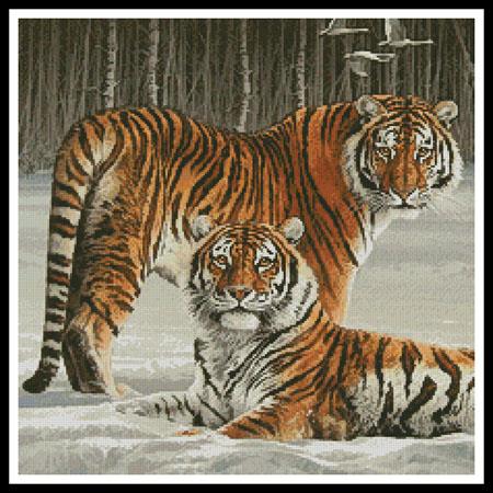 Siberian Splendour (Crop) - Artecy Cross Stitch