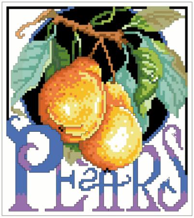 Crate Label Pears - Kooler Design Studio