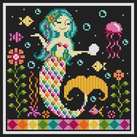Rainbow Mermaid - Shannon Christine Designs