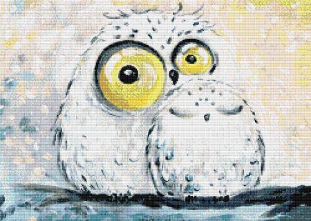 Winter Owls by Katja Main - Paine Free Crafts