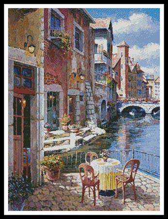 Annecy Patio - Artecy Cross Stitch