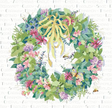 Herb Wreath - Kooler Design Studio
