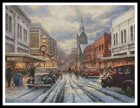 The Warmth Of Small Town Living - Artecy Cross Stitch