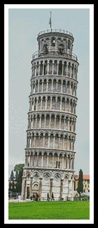 Leaning Tower Of Pisa (Crop) - Artecy Cross Stitch