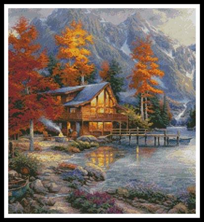 Space For Reflection (Crop) - Artecy Cross Stitch