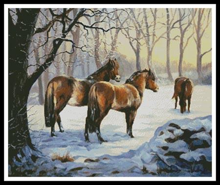 Winter Pasture - Artecy Cross Stitch