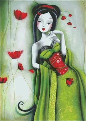Miss Poppy - Charting Creations