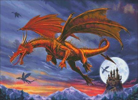 Moonlight Flight - Charting Creations