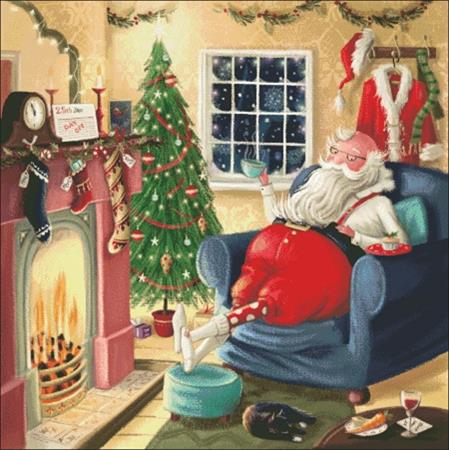 Santa's Day Off - Charting Creations