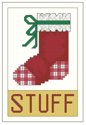 The Stuffable Stocking Ornament - Linda Jeanne Jenkins